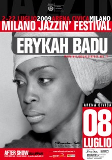 Erykah Badu, Milano Jazzin' Festival